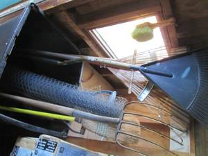 Large clean up bin containing chick...