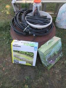 Garden watering irrigation grouping...