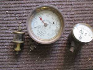 Antique Jos V. Jones speedometer pl...