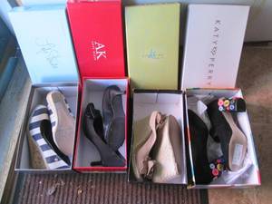 Variety of Womens size 6 footwear...