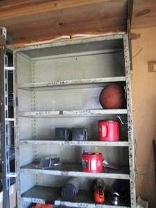 Sturdy metal multi-tier shop style ...