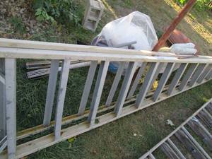 12ft Werner fiberglass step ladder...