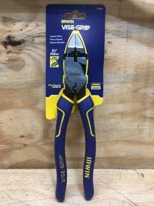 lot 45 image: IRWIN VISE-GRIP Linemans Pliers 9-12 inch 240mm