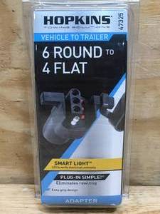 lot 63 image: Hopkins 6 Round to 4 Flat Adapter 0928246.96