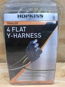 lot 67 image: Hopkins 4 Flat Y-Harness Trailer Connector 09282413.34