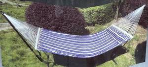 lot 71 image: BACKYARD EXPRESSIONS Quilted Hammock