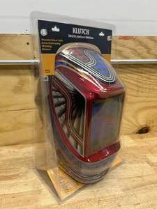 lot 76 image: Klutch Monsterview 1400 Auto-Darkening Welding Helmet Model # 114898