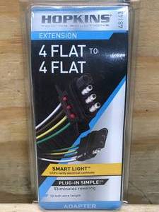 lot 86 image: Hopkins Towing Solutions 4 Flat to 4 Flat Extension Adapter 1001245.58