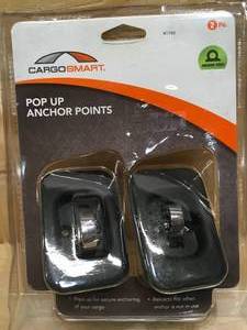 lot 119 image: CargoSmart Pop Up Anchor Points, 2-Piece