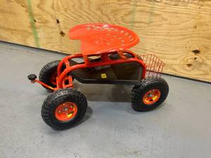 lot 77 image: Rolling Garden Seat