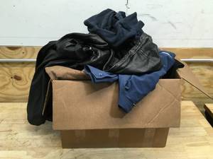 lot 148 image: Lot of Mixed Clothing Shirts, Jackets, and Hoodies