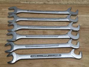 lot 164 image: Kutch Open-End Wrench Set - Lot of 6