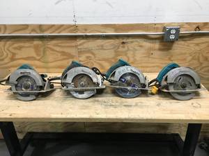 lot 166 image: Makita Circular Saws (4 Units)