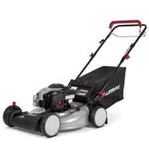 lot 18 image: Murray 22 in. 140 cc Briggs & Stratton Walk Behind Gas Self-Propelled Lawn Mower with Front Wheel Drive and Bagger Customer Returns See Pictures