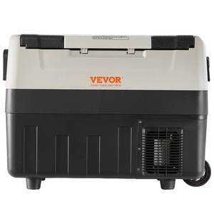 VEVOR Car Refrigerator12-Volt Car Refrigerator Fridge 48 qt.45 L Dual Zone Portable Freezer -4°F-50°F Adjustable Range customer return see pictures