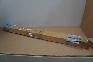 lot 246 image: 2-Pack 72-144 Brown Curtain Rods