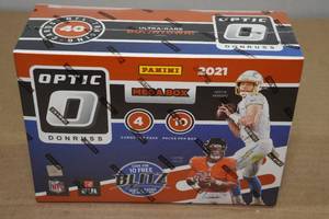 lot 2E image: Mega Box of 2021 Optic Football Card Packs