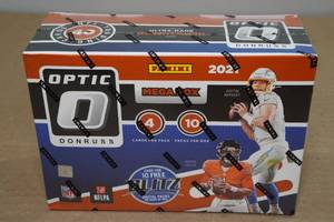 lot 2D image: Mega Box of 2021 Optic Football Card Packs