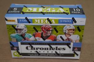 lot 2B image: Mega Box of 2020 Panini Chronicles Football Card Packs