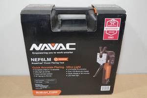 lot 5 image: NAVAC NEF6LM Cordless Power Flaring Tool