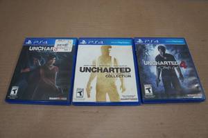 lot 41 image: 3 PlayStation 4 Games -Uncharted Collection