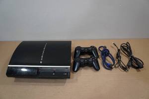 lot 44 image: Sony PlayStation 3 Gaming Console with Accessories - 80GB