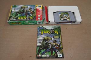 lot 48 image: Nintendo 64 Game Pak -Turok Dinosaur Hunter - In Box