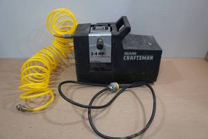lot 128 image: Sears Craftsman Air Compressor