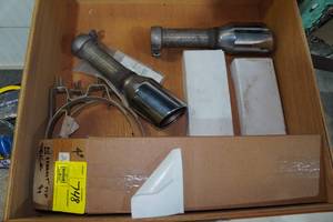 lot 416 image: Contents of Drawer - Exhaust Parts
