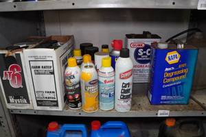 lot 274 image: Grease Cartridges, Lubricants, Cleaners