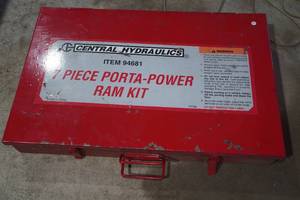 lot 505 image: Central Hydraulics Porta-Power Ram Kit