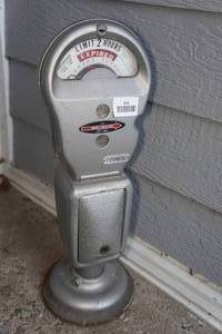 lot 563 image: Bobbie Parking Meter with Base and Keys