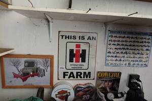 lot 100 image: Tractor Sign, Poster, Photo
