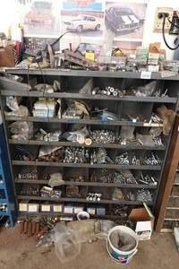 lot 116 image: Small Parts Organizer with Contents