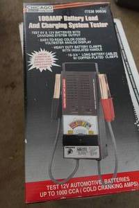 lot 169 image: Chicago 100 Amp Battery Load Tester
