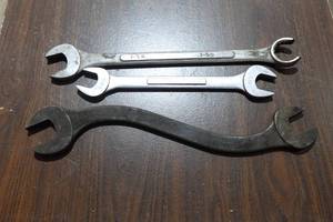 lot 182 image: Large Open End Wrenches