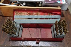 lot 206 image: Large Drill Bit Set