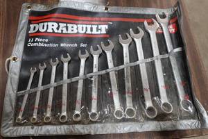lot 207 image: Durabuilt 11 Piece Combination Wrench Set