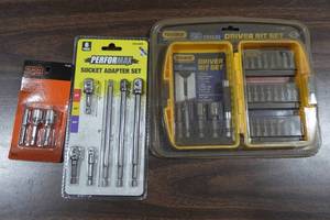 lot 232 image: Socket Adapters and Driver Bits