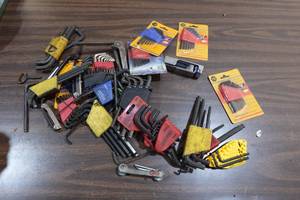 lot 250 image: Assorted Hex Key Wrenches