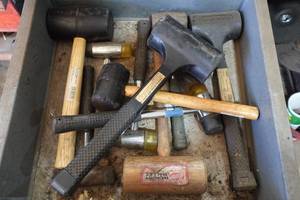 lot 247 image: Drawer of Hammers and Mallets