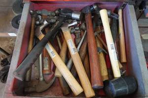 lot 248 image: Drawer of Hammers and Mallets