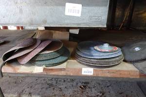 lot 252 image: Assorted Large Sanding Discs
