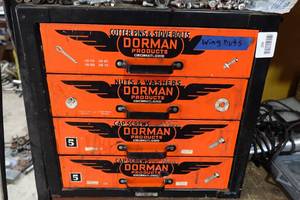 lot 259 image: Dorman Small Parts Organizer with Contents