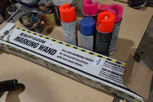 lot 487 image: Marking Wand and Spray Paints