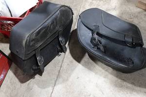 lot 543 image: Motorcycle Saddle Bags
