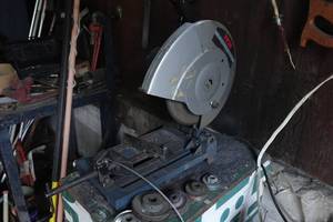 lot 592 image: Ryobi 14 Cut-Off Saw
