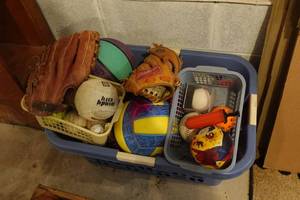 lot 644 image: Sporting Goods - Gloves, Balls