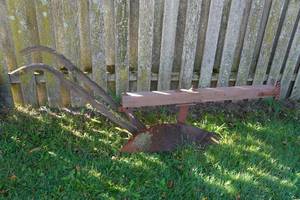 lot 14 image: Antique Walk Behind Plow
