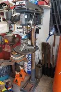 lot 7 image: 16 Speed 58 Capacity Drill Press